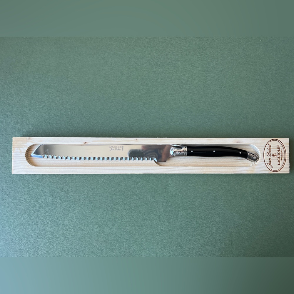 Jean Dubost Laguiole Stainless Steel Bread Knife Made in France